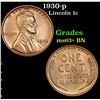 Image 1 : 1930-p Lincoln Cent 1c Grades Select+ Unc BN