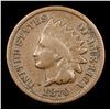 Image 2 : 1870 Indian Cent 1c Grades f+