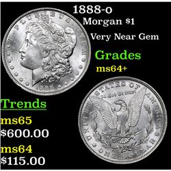 1888-o Morgan Dollar $1 Grades Choice+ Unc