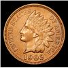 Image 2 : 1902 Indian Cent 1c Grades Select+ Unc RD