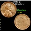 Image 1 : 1932-p Lincoln Cent 1c Grades vf++