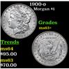 Image 1 : 1900-o Morgan Dollar $1 Grades Select+ Unc