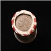 Image 3 : Mixed small cents 1c orig shotgun roll, 1915-d Wheat Cent, 1880 Indian Cent other end