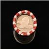 Image 2 : Mixed small cents 1c orig shotgun roll, 1857 Flying Eagle Cent, 1898 Indian Cent other end