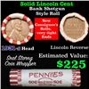Image 1 : ***Auction Highlight*** Key Date 1931-s Wheat Cent end, Mixed small cents 1c orig shotgun roll, WOW