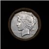 Image 2 : ***Auction Highlight*** Full solid date 1934-p Peace silver dollar roll, 20 coins   (fc)