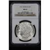 Image 2 : NGC 1921-p Morgan Dollar $1 Graded ms63 By NGC