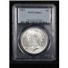 Image 2 : PCGS 1923-p Peace Dollar $1 Graded ms63 By PCGS