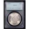 Image 2 : PCGS 1885-p Morgan Dollar $1 Graded ms63 By PCGS