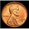Image 2 : 1952-s Lincoln Cent 1c Grades Choice Unc RB