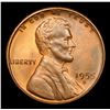 Image 2 : 1955-s Lincoln Cent 1c Grades GEM Unc RB
