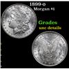 Image 1 : 1899-o Morgan Dollar $1 Grades Unc Details