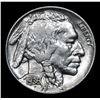 Image 2 : 1936-p Buffalo Nickel 5c Grades Choice AU/BU Slider