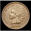 Image 2 : 1904 Indian Cent 1c Grades AU Details