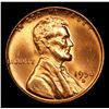 Image 2 : 1956-d Lincoln Cent 1c Grades GEM Unc RD