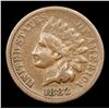 Image 2 : 1882 Indian Cent 1c Grades vf++