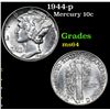 Image 1 : 1944-p Mercury Dime 10c Grades Choice Unc