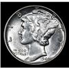 Image 2 : 1944-p Mercury Dime 10c Grades Choice Unc