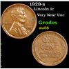 Image 1 : 1929-s Lincoln Cent 1c Grades Choice AU/BU Slider
