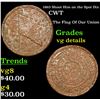 Image 1 : 1863 Shoot Him on the Spot Dix Civil War Token 1c Grades vg details