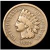 Image 2 : 1859 Indian Cent 1c Grades f+