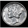 Image 2 : 1919-p Mercury Dime 10c Grades Unc Details