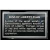 Image 3 : Flags of the American Revolution Sons Of Liberty Flag 1oz .925 Sterling Silver Bar Grades