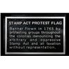 Image 3 : Flags of the American Revolution Stamp Act Protest Flag 1oz .925 Sterling Silver Bar Grades