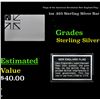 Image 1 : Flags of the American Revolution New England Flag 1oz .925 Sterling Silver Bar Grades