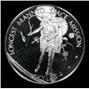 Image 2 : America In Space Longest Manned Space Mission 1oz. .999 Silver Round Grades