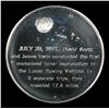 Image 3 : America In Space Americas First Use Of Lunar Roving Vehicle 1oz. .925 Sterling Silver Round Grades