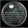 Image 3 : America In Space Americas First Use Of Lunar Roving Vehicle 1oz. .925 Sterling Silver Round Grades