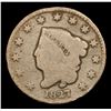 Image 2 : 1827 Coronet Head Large Cent 1c Grades vg+