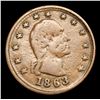 Image 2 : 1863 Washington Civil War Token 1c Grades vf details