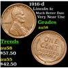 Image 1 : 1916-d Lincoln Cent 1c Grades Choice AU/BU Slider