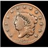 Image 2 : 1831 Coronet Head Large Cent 1c Grades f+