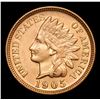 Image 2 : 1905 Indian Cent 1c Grades Select Unc RD