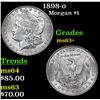 Image 1 : 1898-o Morgan Dollar $1 Grades Select+ Unc
