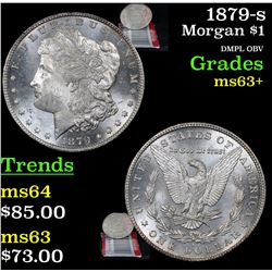 1879-s Morgan Dollar $1 Grades Select+ Unc