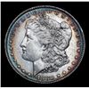 Image 2 : 1880-p Rainbow Toned Morgan Dollar $1 Grades Choice AU/BU Slider
