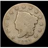 Image 2 : 1821 Coronet Head Large Cent 1c Grades g+