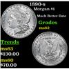 Image 1 : 1890-s Morgan Dollar $1 Grades Select Unc