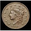 Image 2 : 1836 Coronet Head Large Cent 1c Grades vf+
