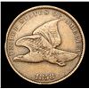 Image 2 : 1858 SL Flying Eagle Cent 1c Grades vf++