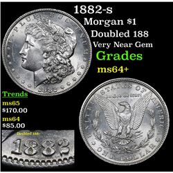 1882-s Morgan Dollar $1 Grades Choice+ Unc
