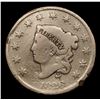Image 2 : 1826 Coronet Head Large Cent 1c Grades f+
