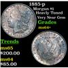 Image 1 : 1885-p Morgan Dollar $1 Grades Choice+ Unc
