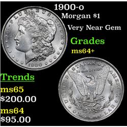1900-o Morgan Dollar $1 Grades Choice+ Unc