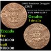 Image 1 : (1863) Icenhour Druggist Civil War Token 1c Grades f details