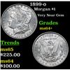 Image 1 : 1899-o Morgan Dollar $1 Grades Choice+ Unc